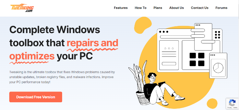 Tweaking PC repair